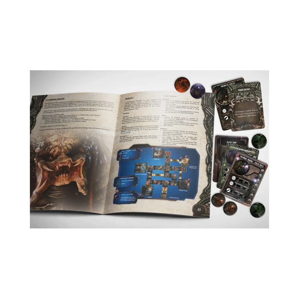 Alien vs Predator: The Hunt Begins 2nd Edition Upgrade Kit